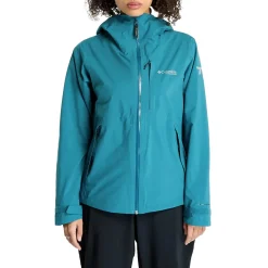 Columbia Insulated Jackets|Windbreaker Jackets<Women's Omnitech Ampli-Dry II Shell Jacket River Blue