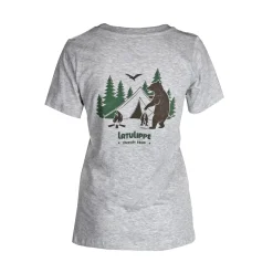Latulippe Sweaters|Shirts<Women's Ours Camping T-Shirt Heather Grey