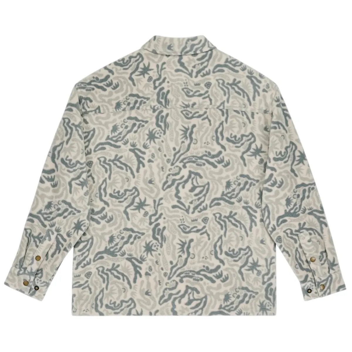 Hooké Waders And Wading Boots|Fishing Shirts And T-Shirts<Women's Oversized Polar Fleece Shirt Blue Sea