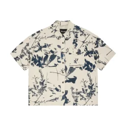 Hooké Waders And Wading Boots|Fishing Shirts And T-Shirts<Women's Oversized Short Sleeve Shirt Oatmeal & Navy