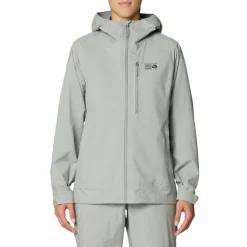 Mountain Hardwear Insulated Jackets|Windbreaker Jackets<Women's Ozonic™ Stretch Jacket Half Moon Grey