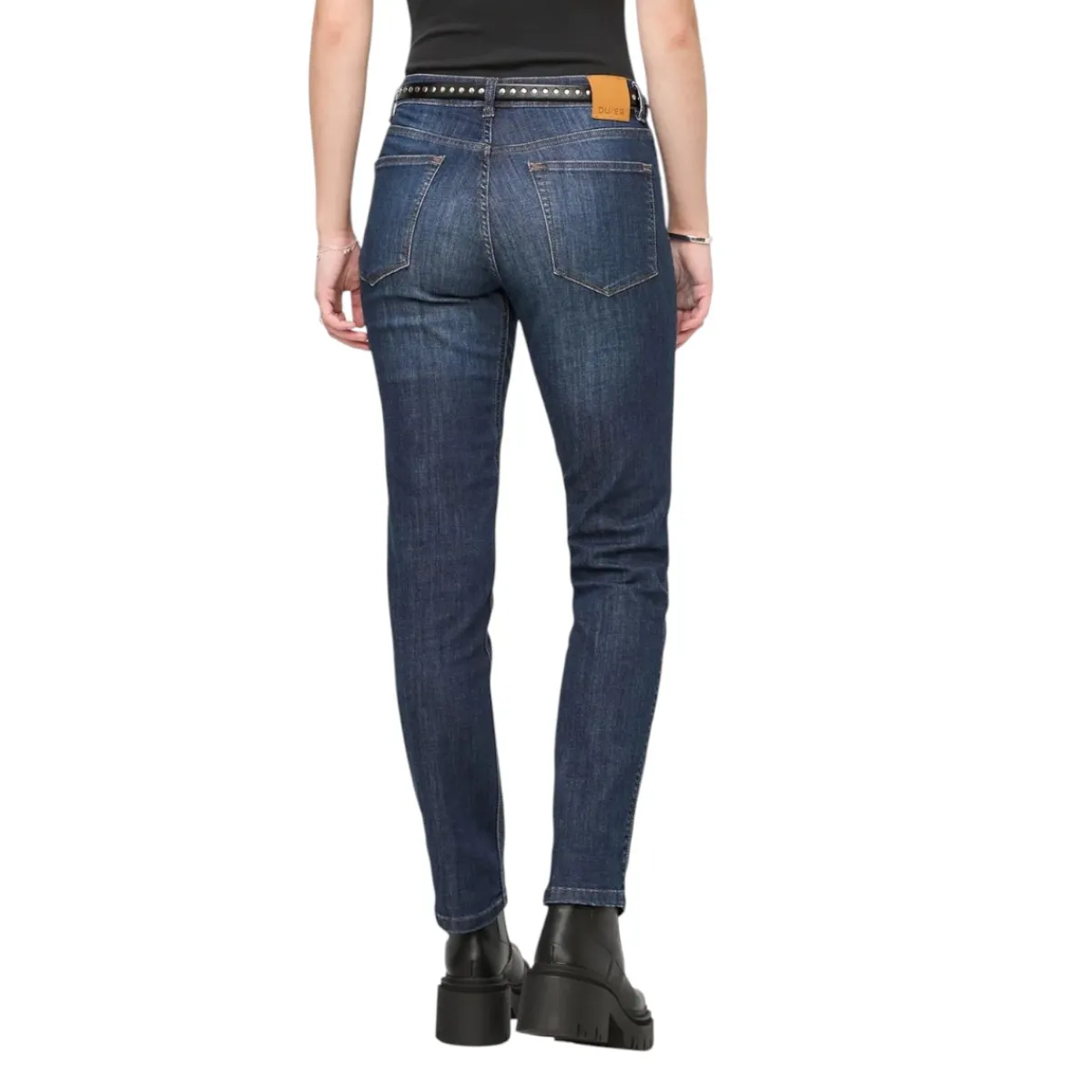 DUER Sweaters|Shirts<Women's Performance Denim Girlfriend Jeans Heritage Blue