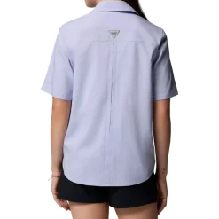 Columbia Sweaters|Shirts<Women's PFG Castback™ Woven Short Sleeve Shirt Twilight
