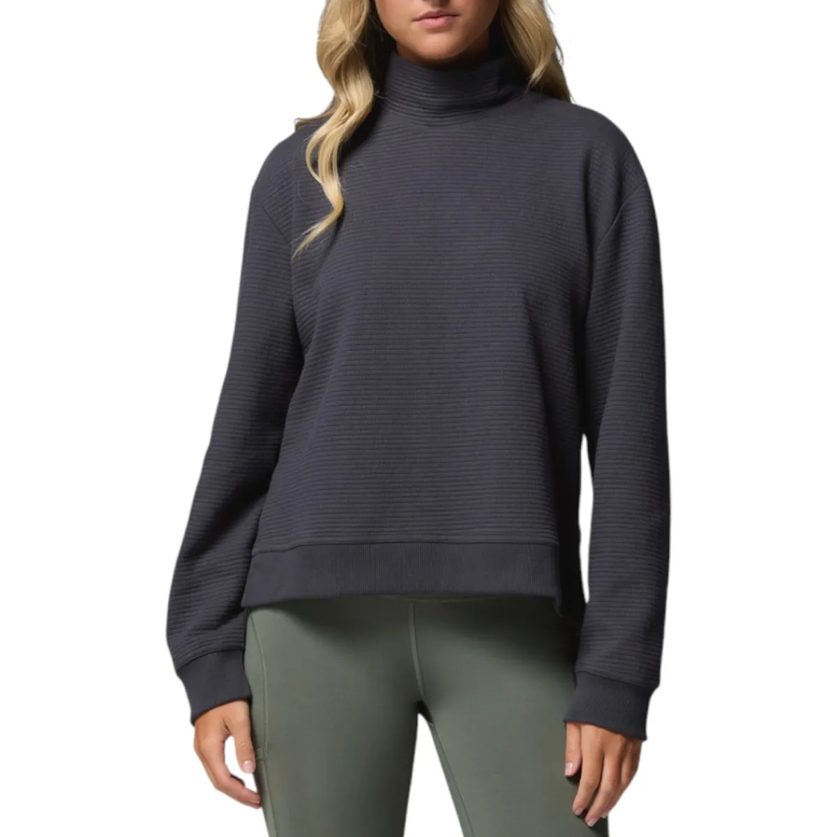 Columbia Sweaters|Shirts<Women's PFG Open Water™ Mock Neck Long Sleeve Shirt Shark