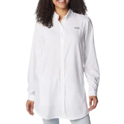 Columbia Sweaters|Shirts<Women's PFG Tamiami™ Long Sleeve Tunic White
