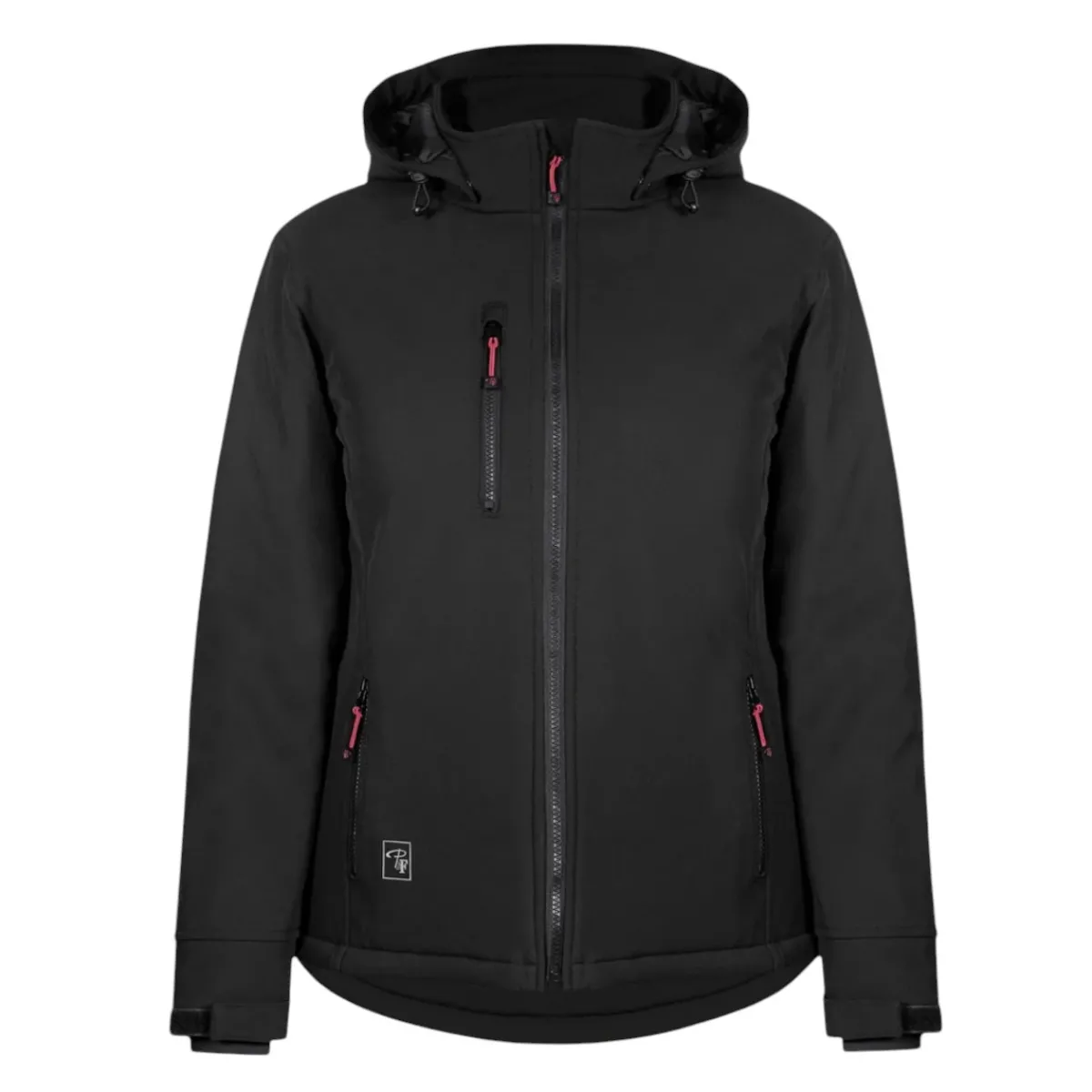 Pilote & Filles Safety Equipment|Safety Shoes<Women's PF4014 Insulated Softshell Jacket Black