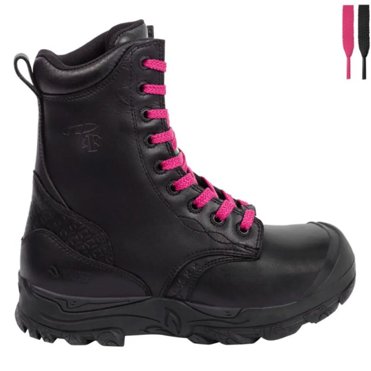 Pilote & Filles Safety Equipment|Safety Shoes<Women's PF642 Safety Boots Black