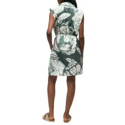 Indyeva Sweaters|Shirts<Women's Pilvi Dress Nephrite Piwonia Print