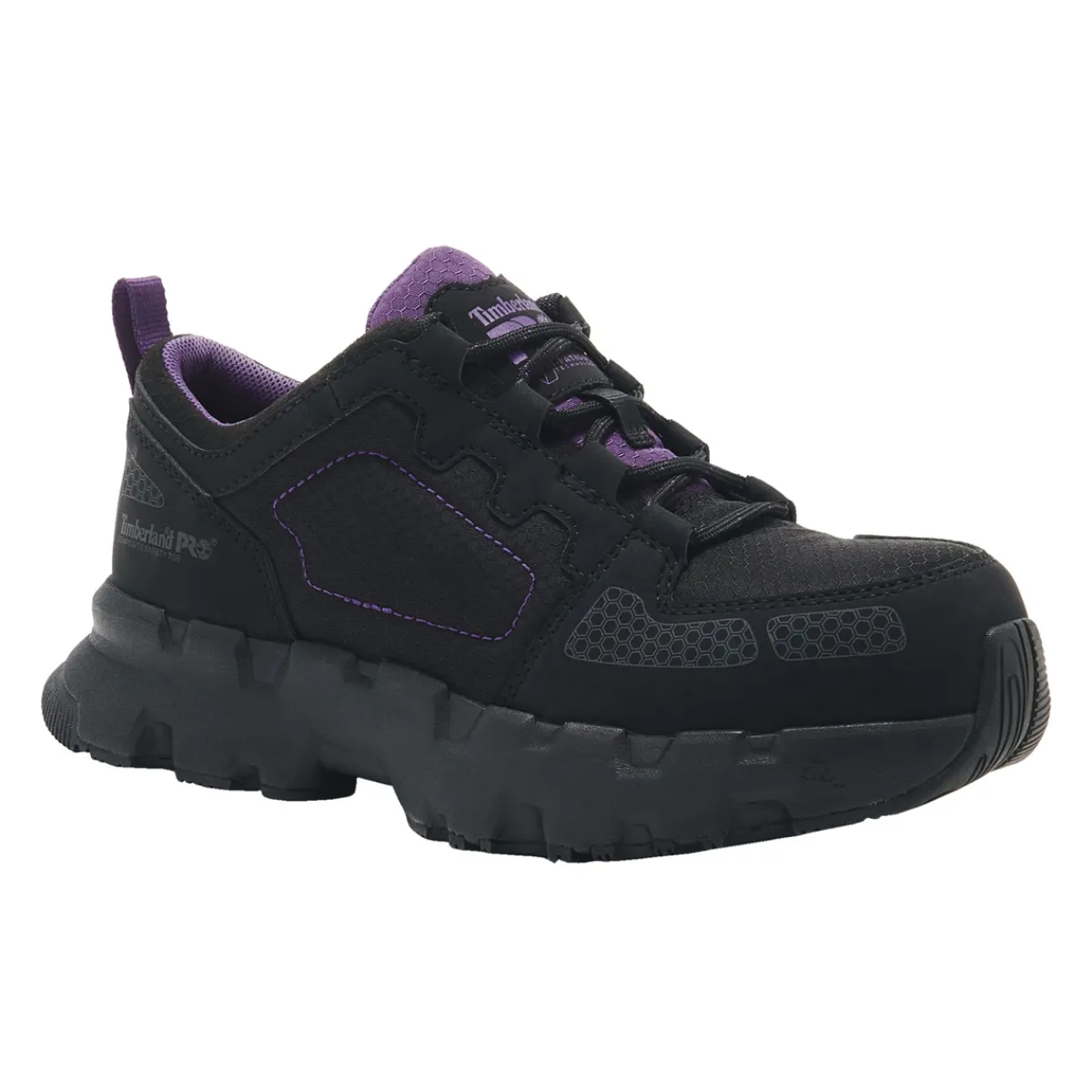 Timberland PRO Safety Equipment|Safety Shoes<Women's Powertrain Safety Shoes Black/Purple