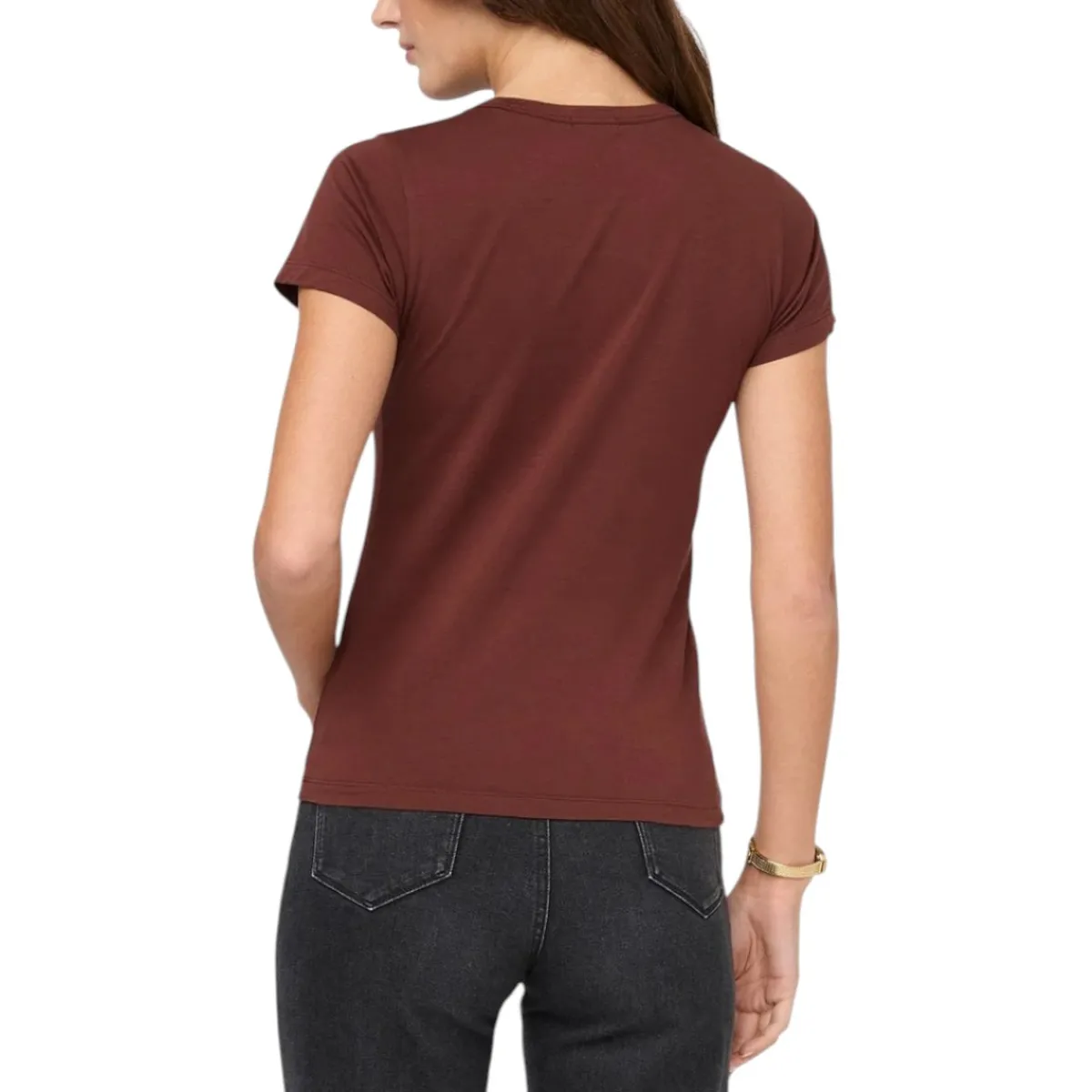 DUER Sweaters|Shirts<Women's PurePima Slim Crew T-Shirt