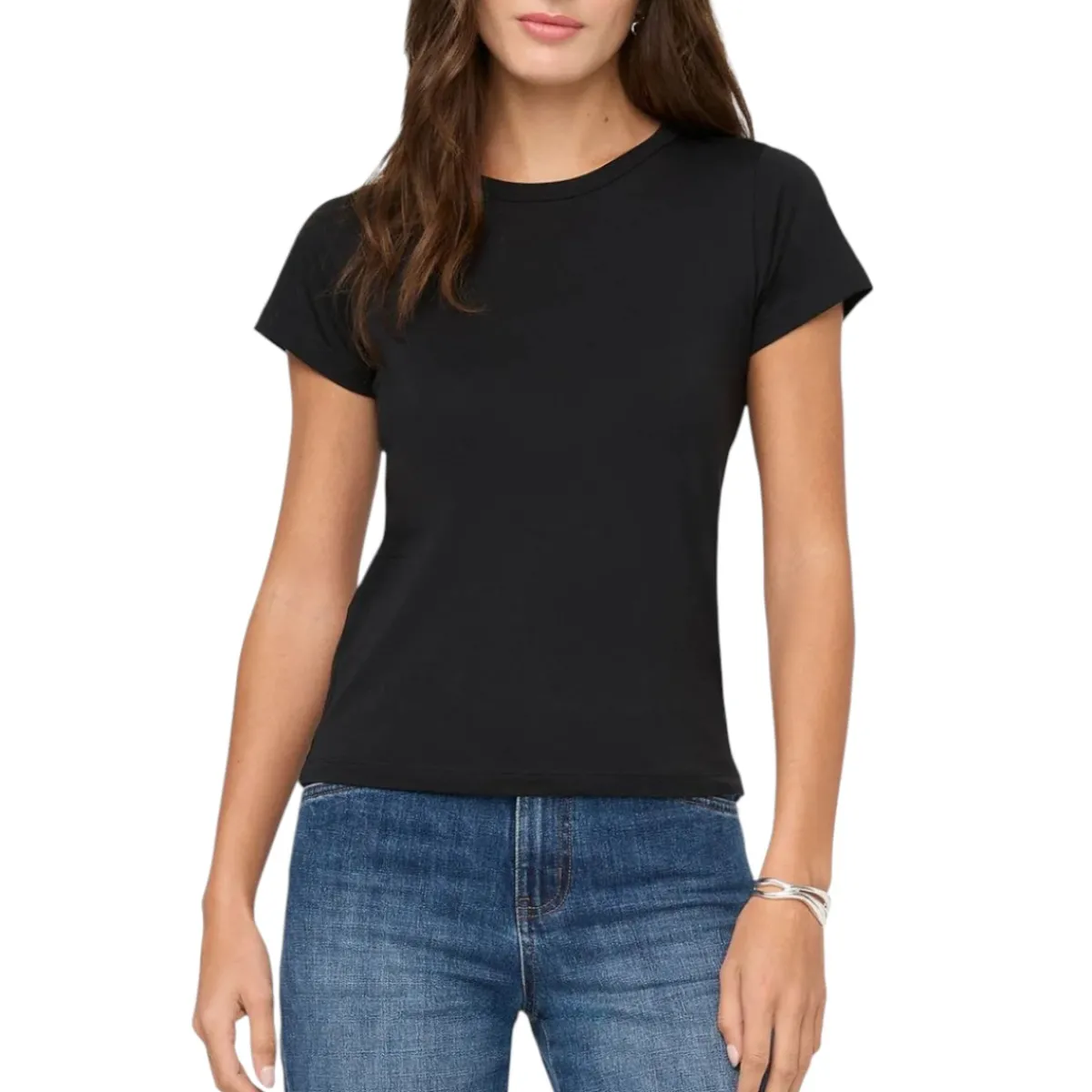DUER Sweaters|Shirts<Women's PurePima Slim Crew T-Shirt