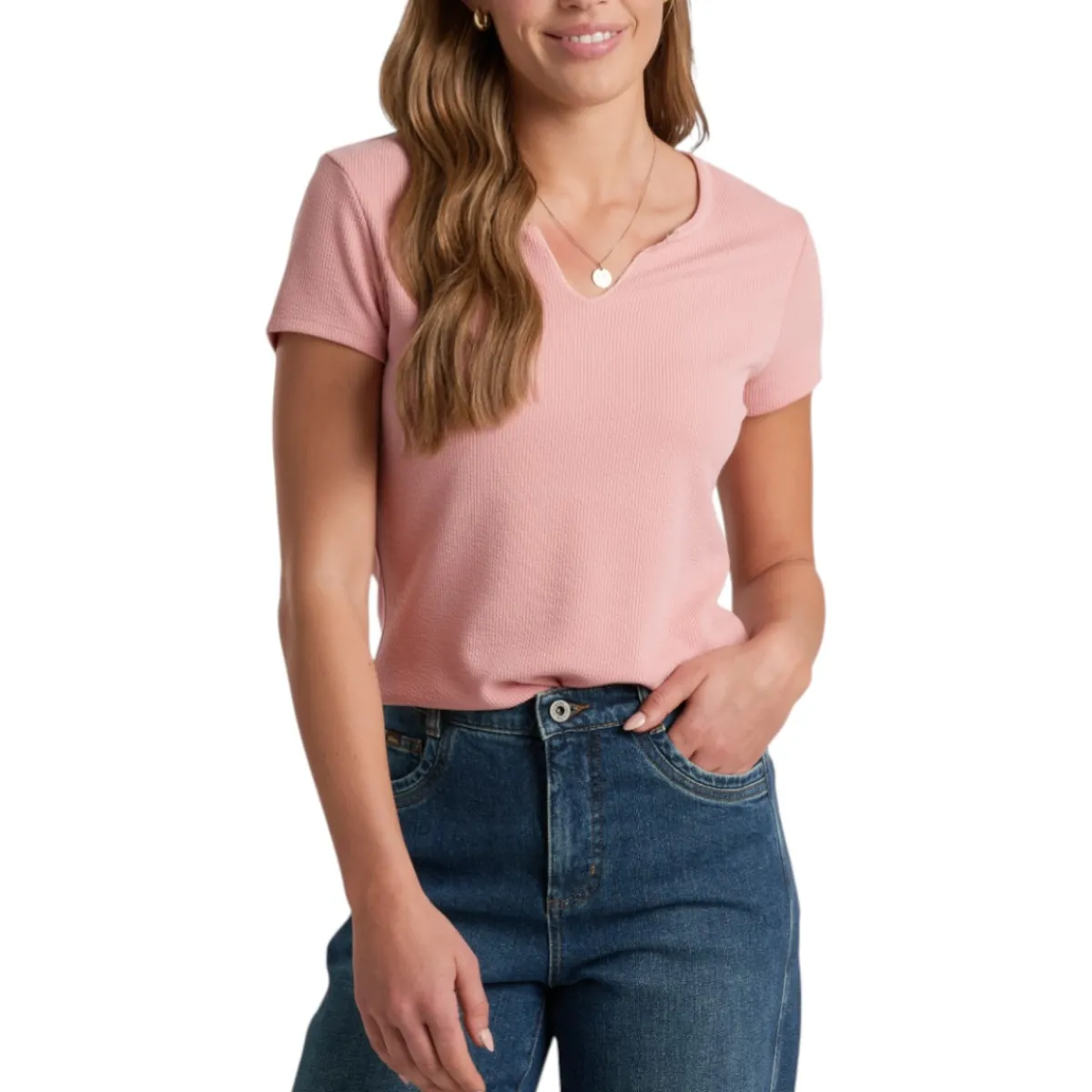 Kühl Sweaters|Shirts<Women's Remi™ Notch Tee Coral Rose