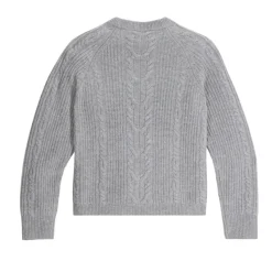 Royal Robbins Sweaters|Shirts<Women's Rockcraft Cable Crew Pelican Htr