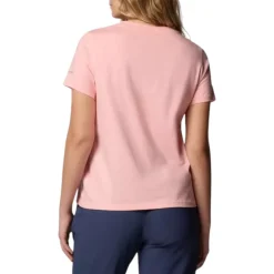 Columbia Sweaters|Shirts<Women's Rolling Bend™ Graphic Short Sleeve Shirt Pink Sand