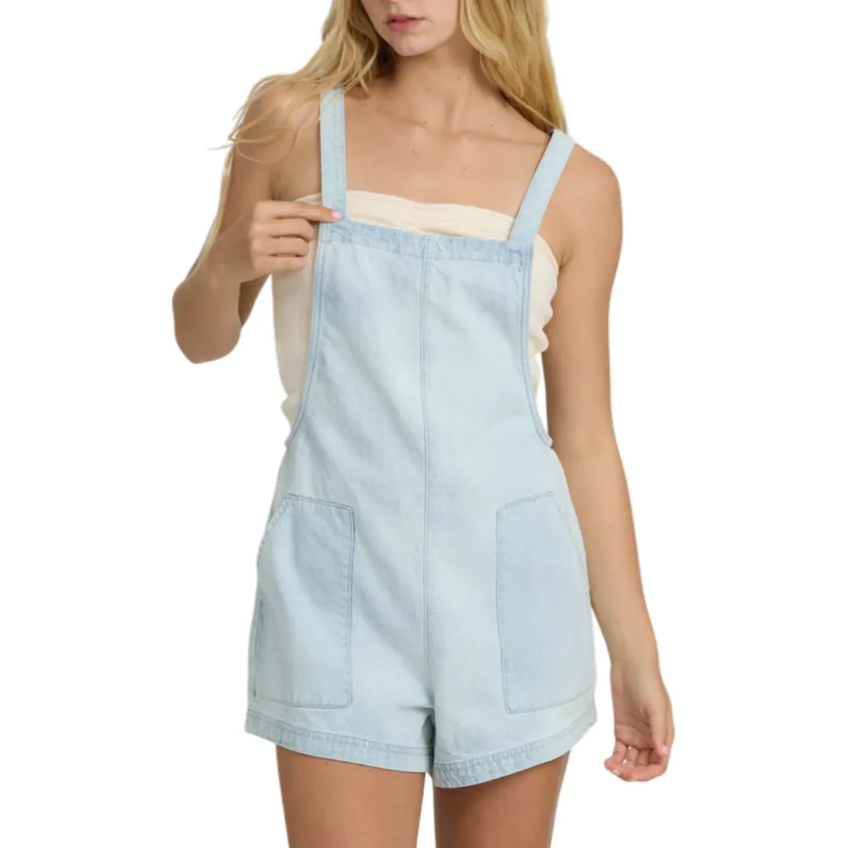 Billabong Sweaters|Shirts<Women's 1028 Rompers Blue Mist