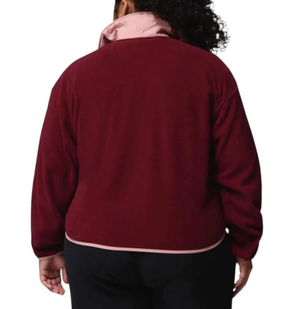 Columbia Sweaters|Shirts<Women's Sequoia Grove Half Zip Fleece Rich Wine / Dark Stone / Eraser Pink