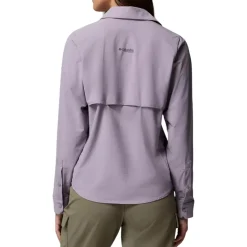 Columbia Sweaters|Shirts<Women's Silver Ridge™ Elite Woven Long Sleeve Shirt Shale Purple