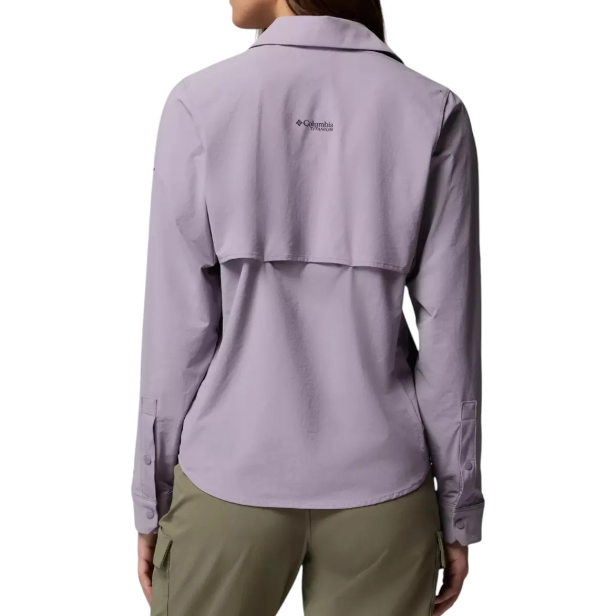 Columbia Sweaters|Shirts<Women's Silver Ridge™ Elite Woven Long Sleeve Shirt Shale Purple
