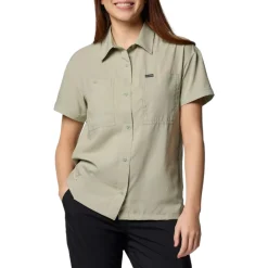 Columbia Sweaters|Shirts<Women's Silver Ridge™ Utility Short Sleeve Shirt Safari