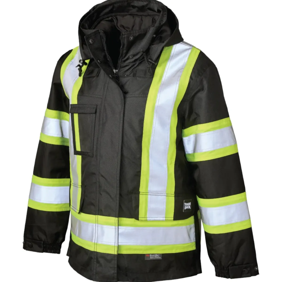 Tough Duck Safety Equipment|Safety Shoes<Women's SJ46 Poly Oxford 5-In-1 Safety Jacket