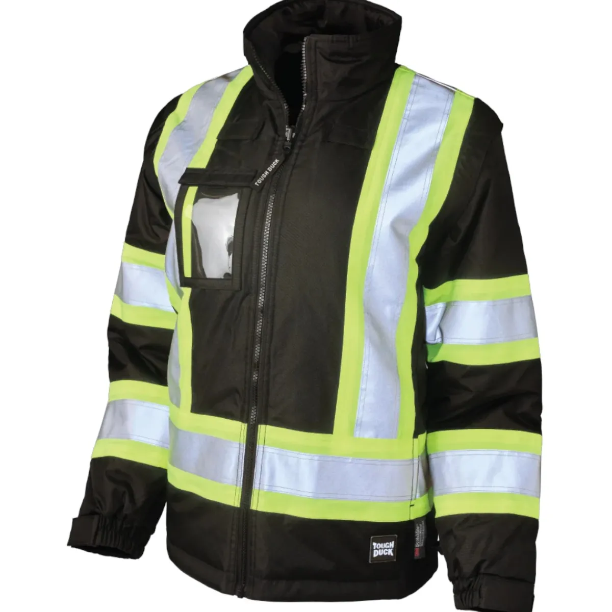 Tough Duck Safety Equipment|Safety Shoes<Women's SJ46 Poly Oxford 5-In-1 Safety Jacket
