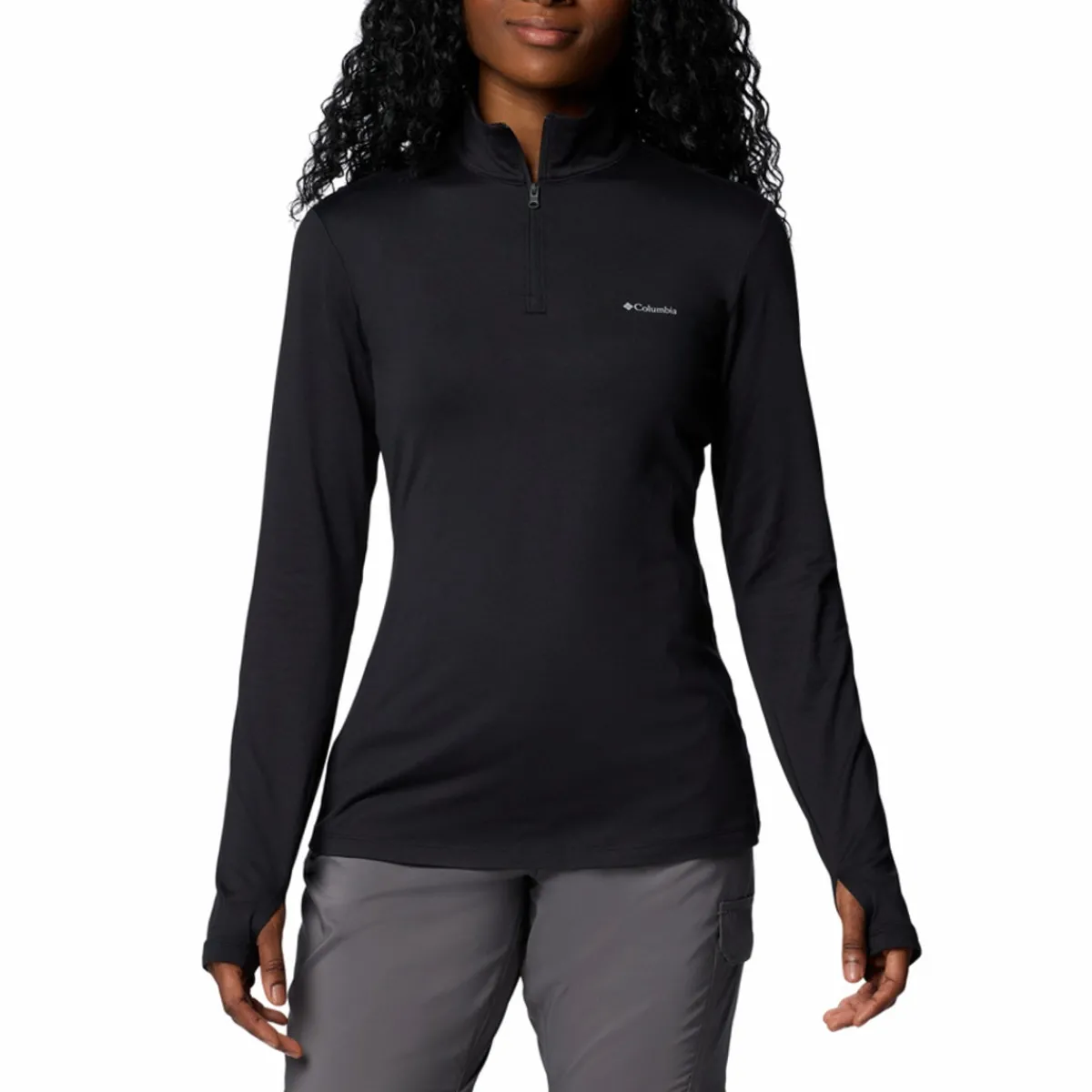 Columbia Sweaters|Shirts<Women's Sloan Ridge 1/4 Zip Pullover Black