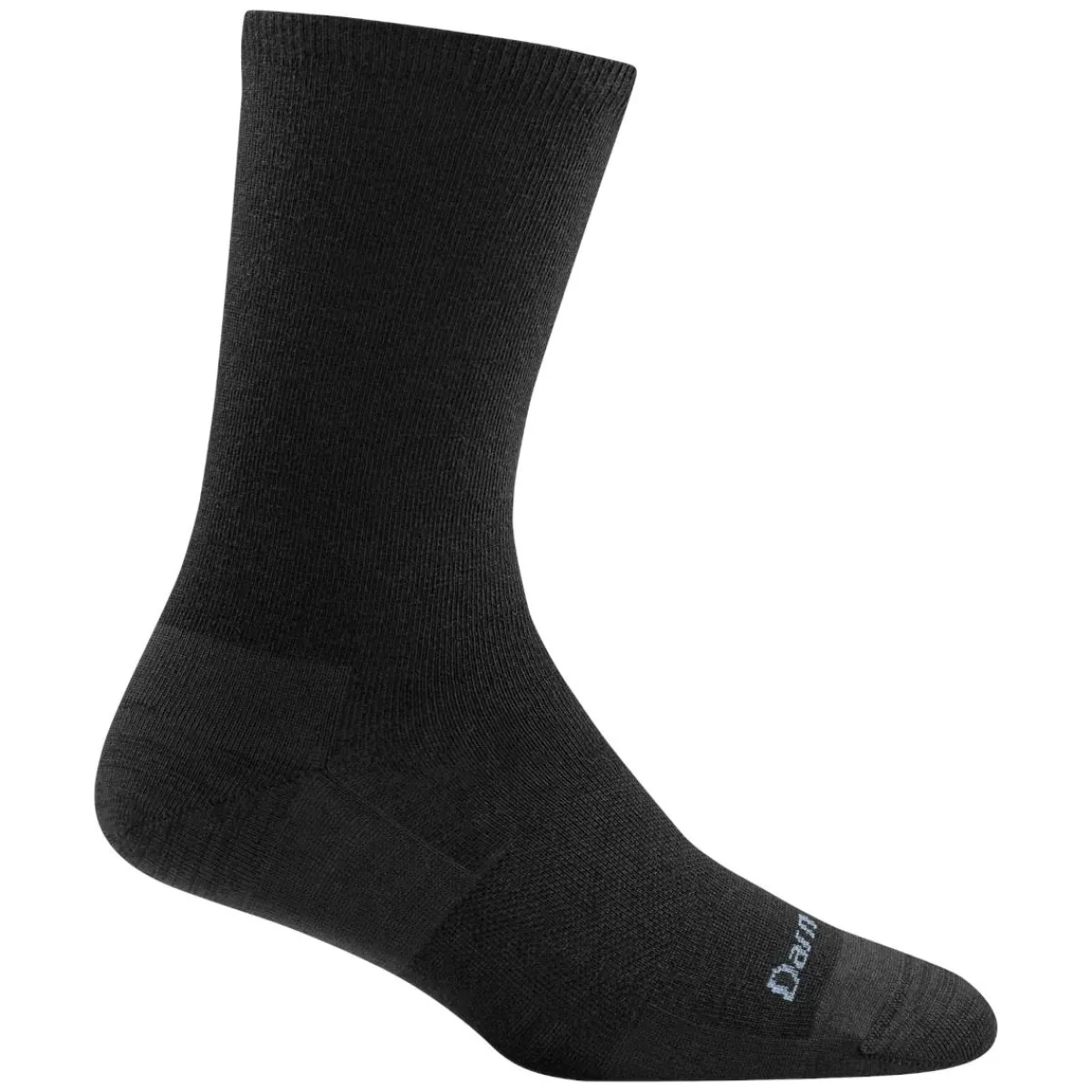 Darn Tough Boxers And Panties|Shirts And Sports Bras<Women's Solid Basic Crew Lightweight Lifestyle Socks Black