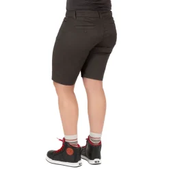 Pilote & Filles Safety Equipment|Safety Shoes<Women's Stretch Work Shorts Black