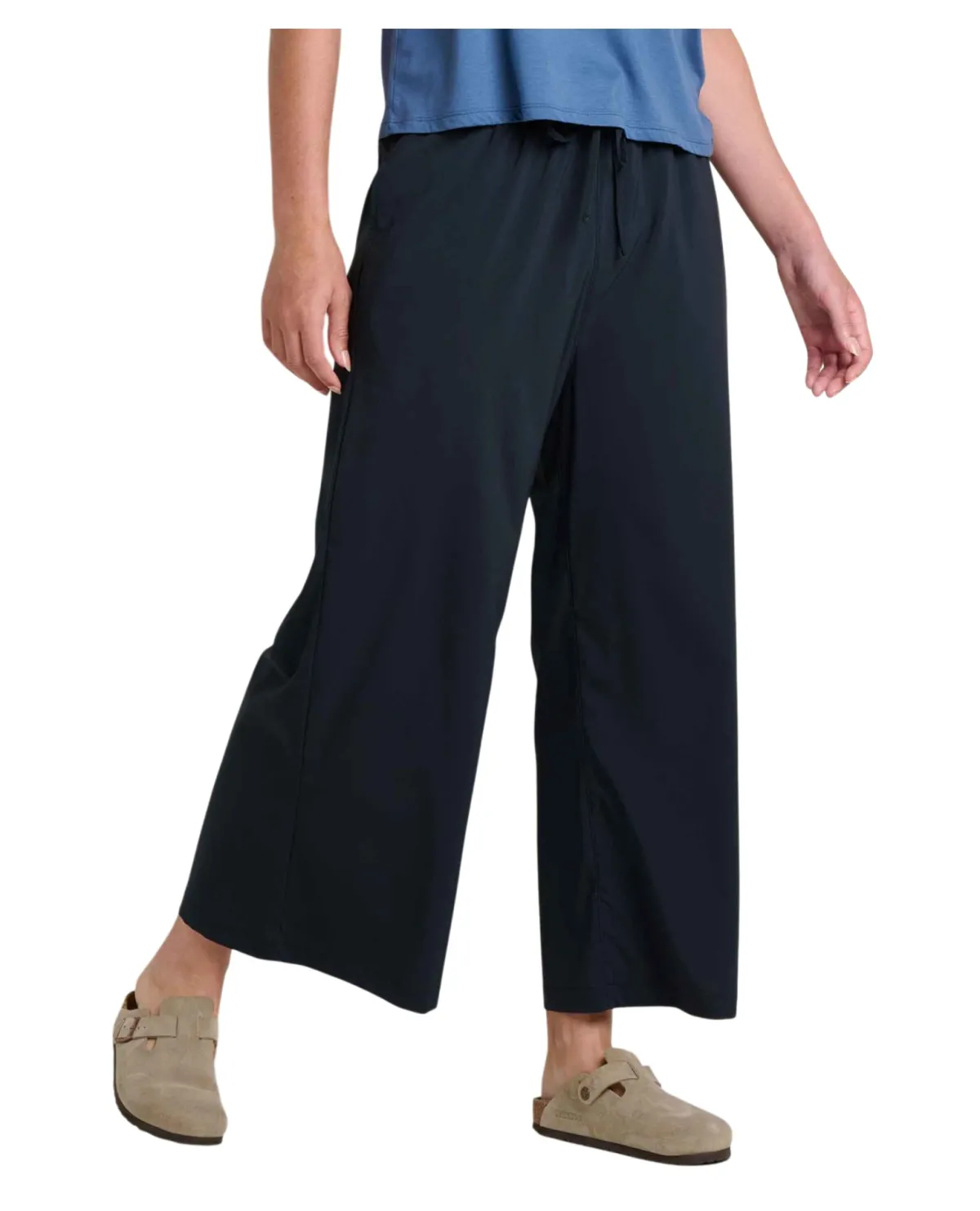 Toad and Co. Sweaters|Shirts<Women's Sunkissed Wide Leg Crop Pants Black