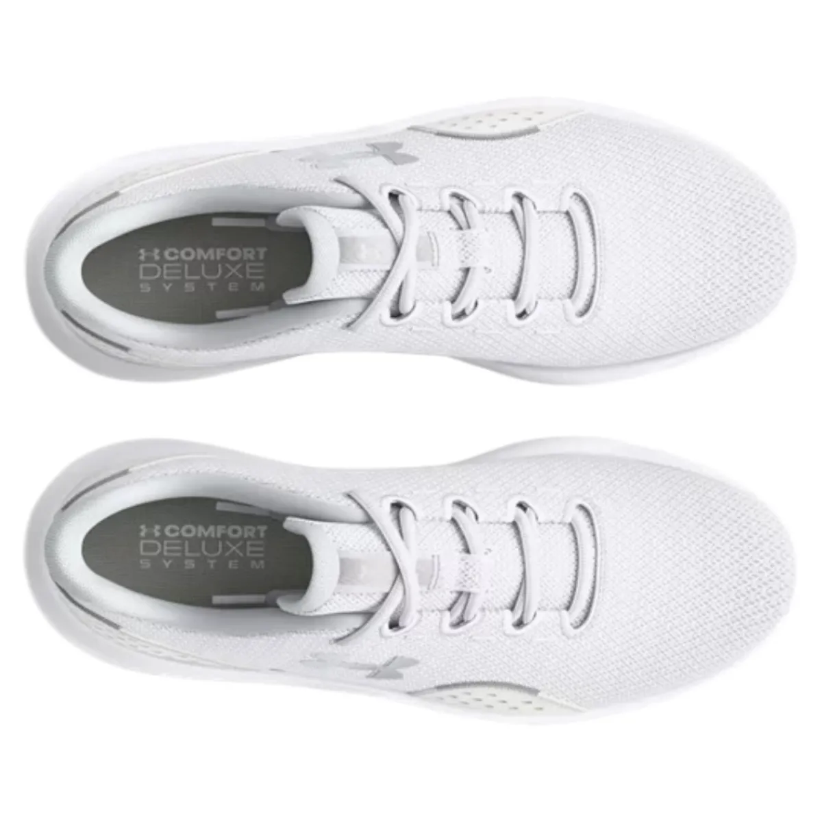 Under Armour Casual Shoes|Sandals And Mules<Women's Surge 4 Running Shoes White / Distant Gray / Metallic Silver - 100