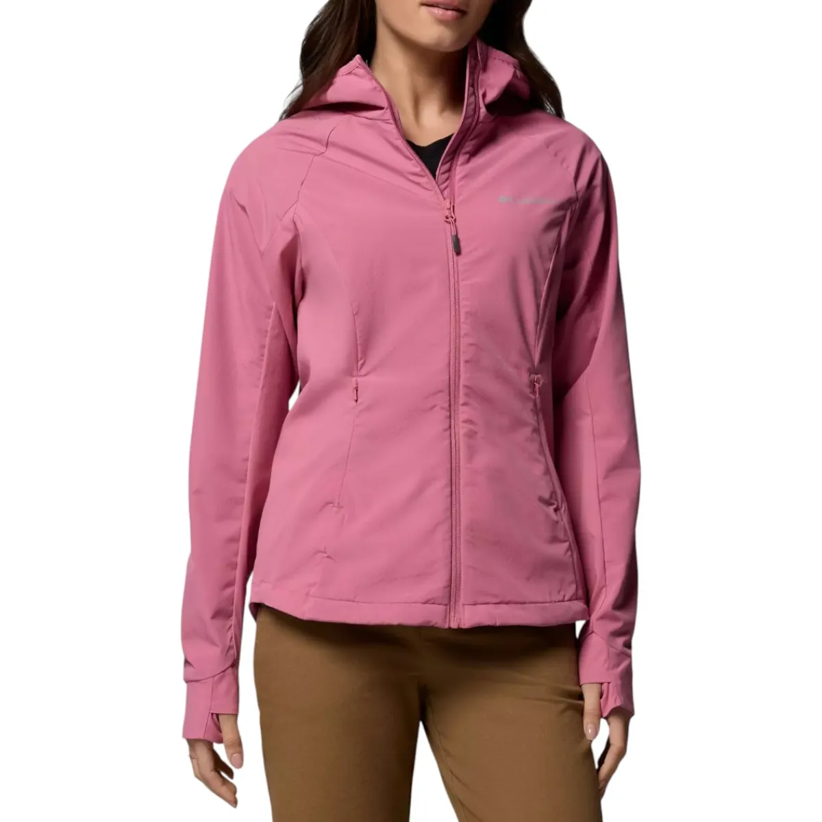 Columbia Insulated Jackets|Windbreaker Jackets<Women's Sweet As™ III Hooded Softshell Jacket Rosette