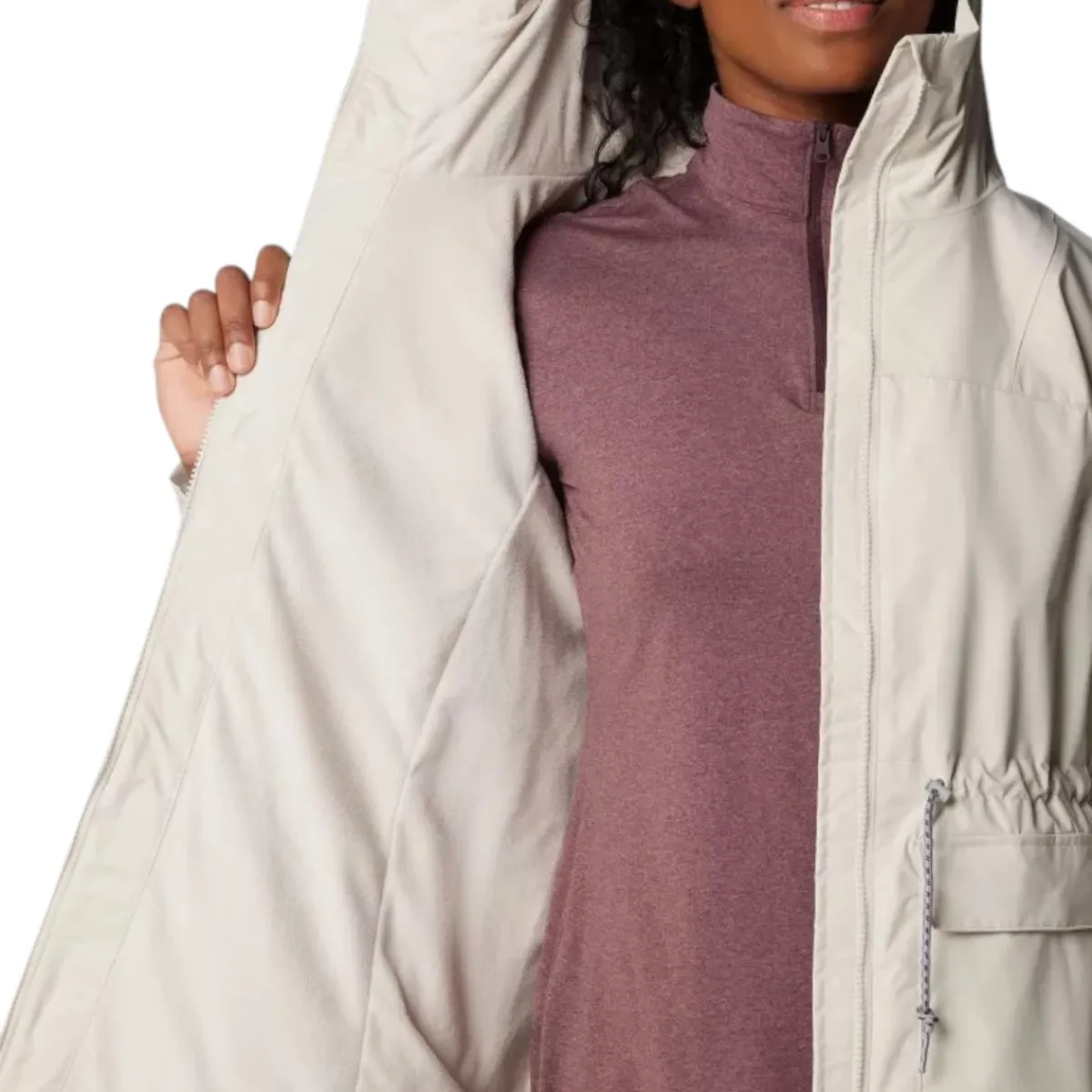 Columbia Insulated Jackets|Windbreaker Jackets<Women's Sweet Creek™ II Lined Rain Jacket Dark Stone