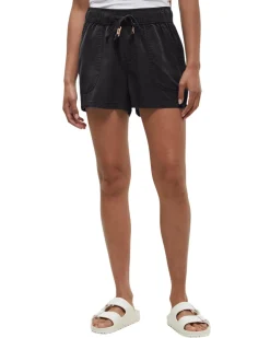 Tentree Sweaters|Shirts<Women's Tencel Instow Shorts Meteorite Black