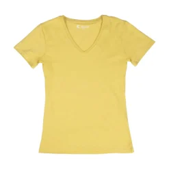 Pèlerin Sweaters|Shirts<Women's The V T-Shirt Goldfinch Heather
