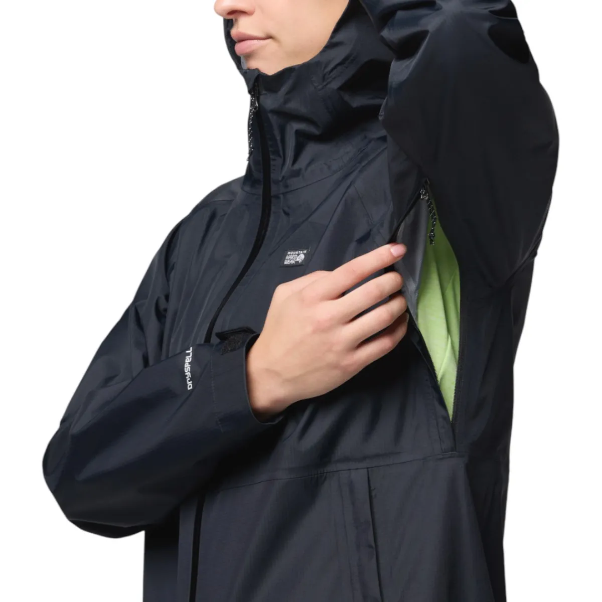 Mountain Hardwear Insulated Jackets|Windbreaker Jackets<Women's Threshold™ Rain Parka Black