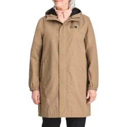 Chlorophylle Insulated Jackets|Windbreaker Jackets<Women's Témis Long Waterproof Jacket