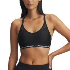Under Armour Boxers And Panties|Shirts And Sports Bras<Women's UA Cross Back Sports Bra Ultimate Black / White