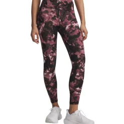 Under Armour Sweaters|Shirts<Women's UA Motion Printed Ankle Leggings Summit White-Fuchsia Dusk-Tourmaline Pink