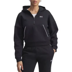 Under Armour Sweaters|Shirts<Women's UA Rival Fleece Piped ½ Zip Hoodie