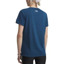 Under Armour Sweaters|Shirts<Women's UA Tech V-Neck T-Shirt Wham Blue / White