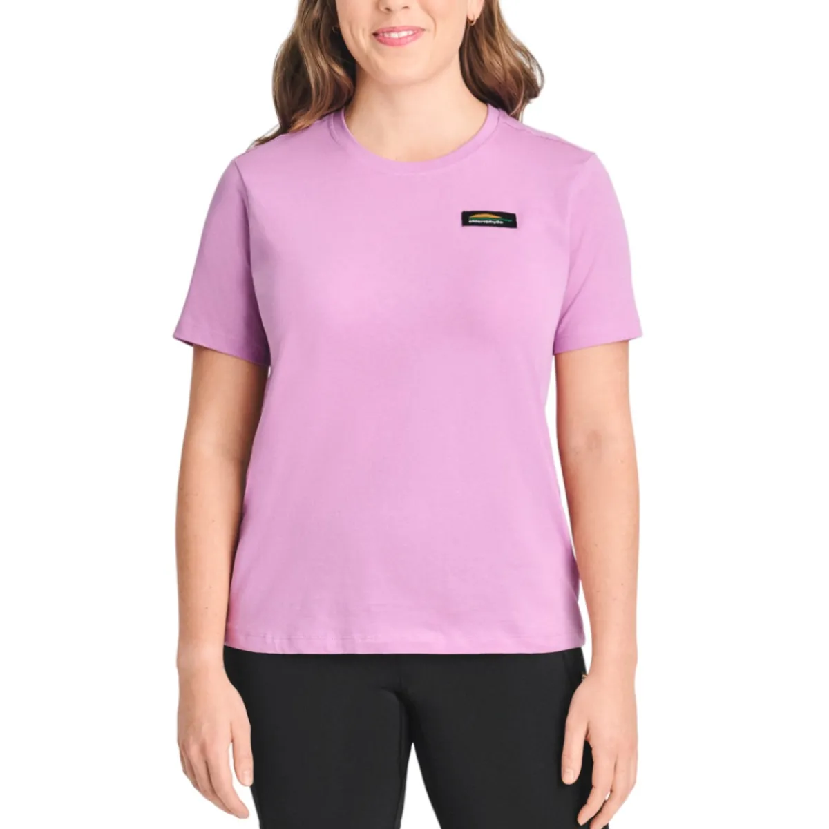Chlorophylle Sweaters|Shirts<Women's Vallée Organic Cotton T-Shirt Light plum