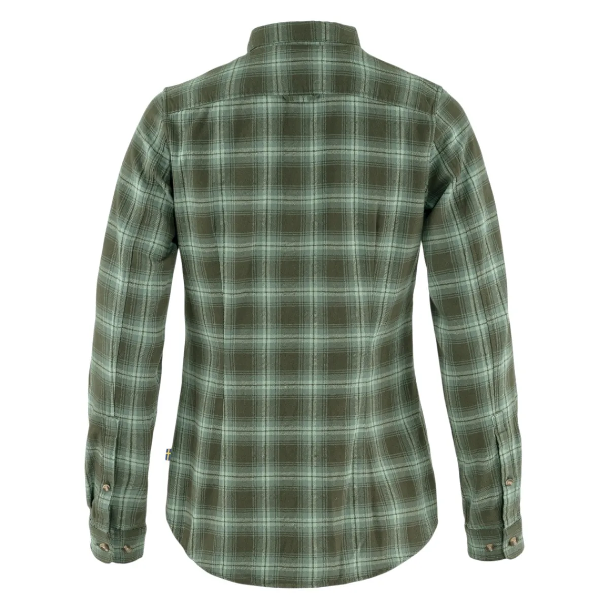 Fjällräven Sweaters|Shirts<Women's Övik Flannel Shirt Deep Forest/Patina Green