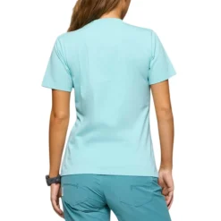 Norrøna Sweaters|Shirts<Women's 29 Viking Cotton T-Shirt Aqua Haze