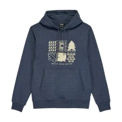 Hooké Waders And Wading Boots|Fishing Shirts And T-Shirts<Women's Walk With Nature Hoodie Heather Navy