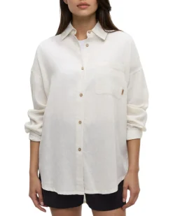 Tentree Sweaters|Shirts<Women's West End Shirt Undyed