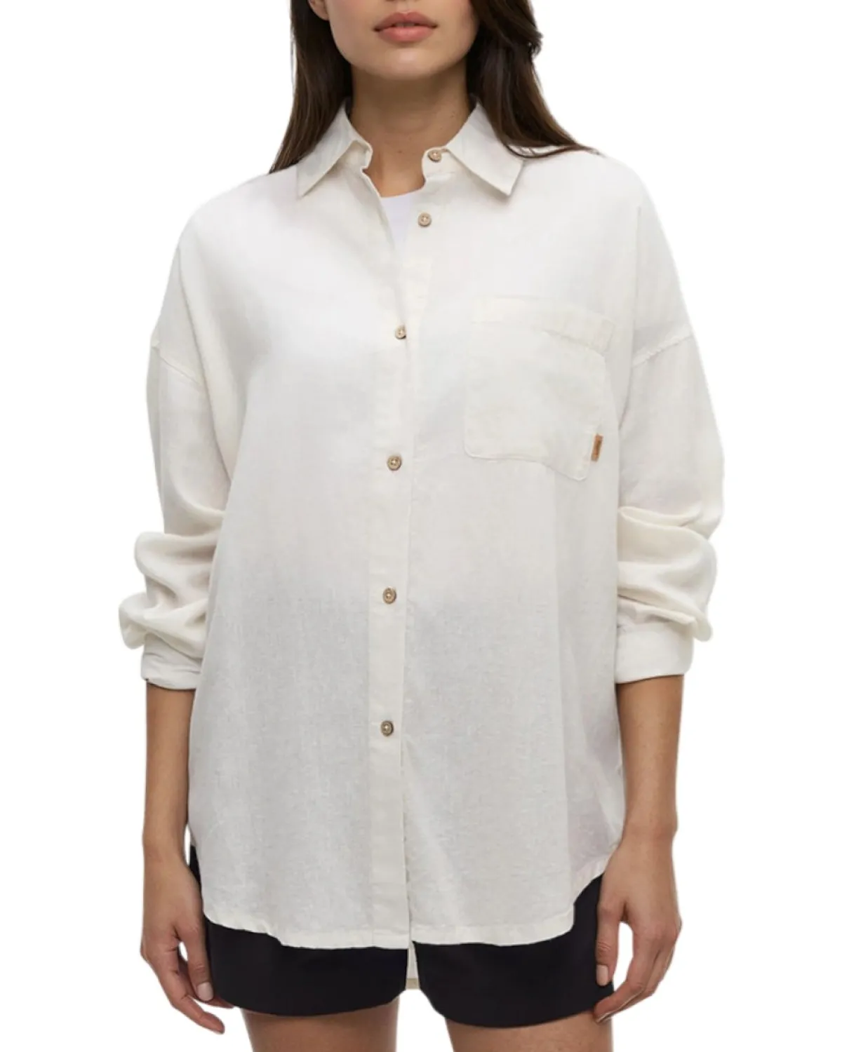 Tentree Sweaters|Shirts<Women's West End Shirt Undyed