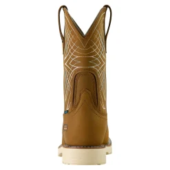 Ariat Safety Equipment|Safety Shoes<Women's Western Activator Wide Square Toe Waterproof Leather Boots Dusted Brown