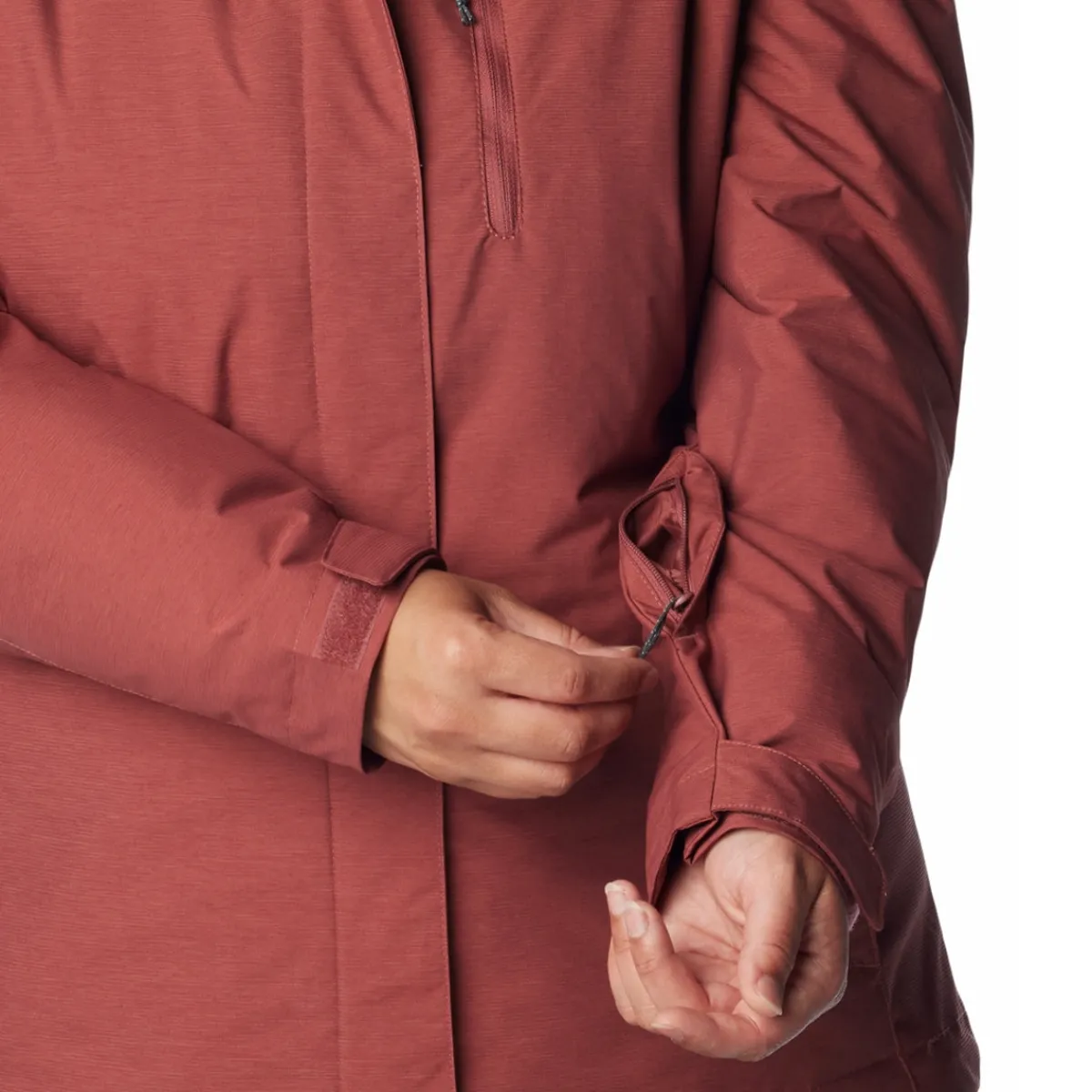 Columbia Insulated Jackets|Windbreaker Jackets<Women's Whirlibird Interchange Jacket Beetroot Crossdye