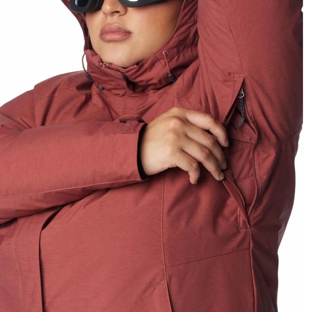 Columbia Insulated Jackets|Windbreaker Jackets<Women's Whirlibird Interchange Jacket Beetroot Crossdye