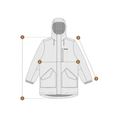 Hooké Waders And Wading Boots|Fishing Shirts And T-Shirts<Women's Winter Parka Jacket Maple Brown